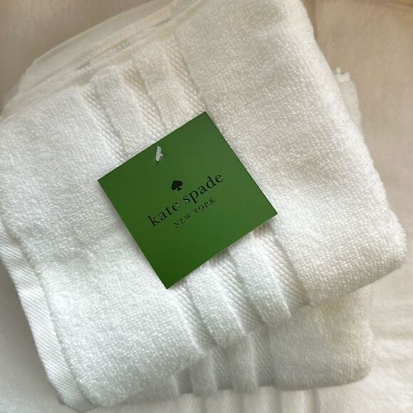 Kate ♠️ Spade Harrington Towel Set set of 8! - Picture 6 of 11